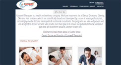 Desktop Screenshot of curewelltherapies.com